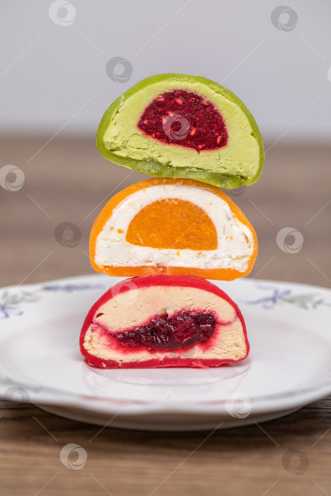 Скачать Моти - модный и сладкий десерт фотосток Ozero