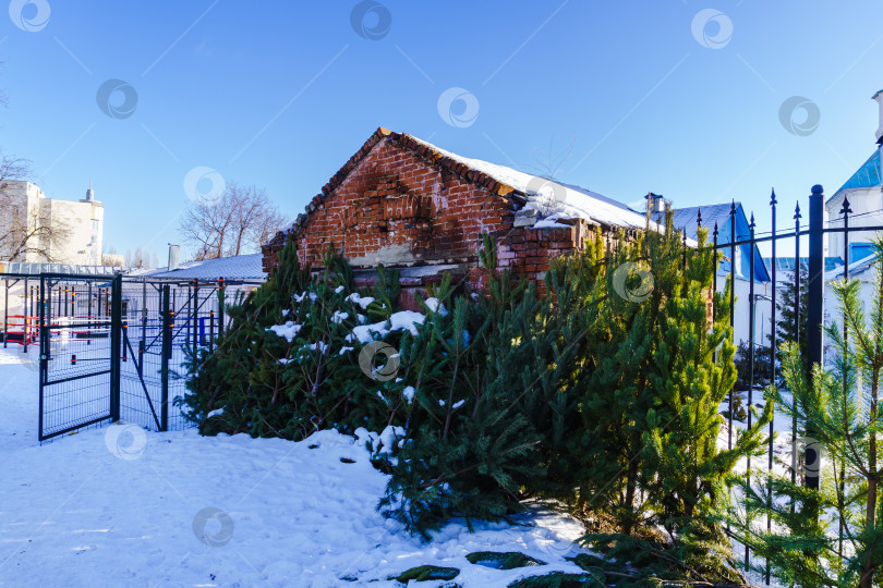 Скачать Старинное строение. Переулок Фабричный. Воронеж фотосток Ozero