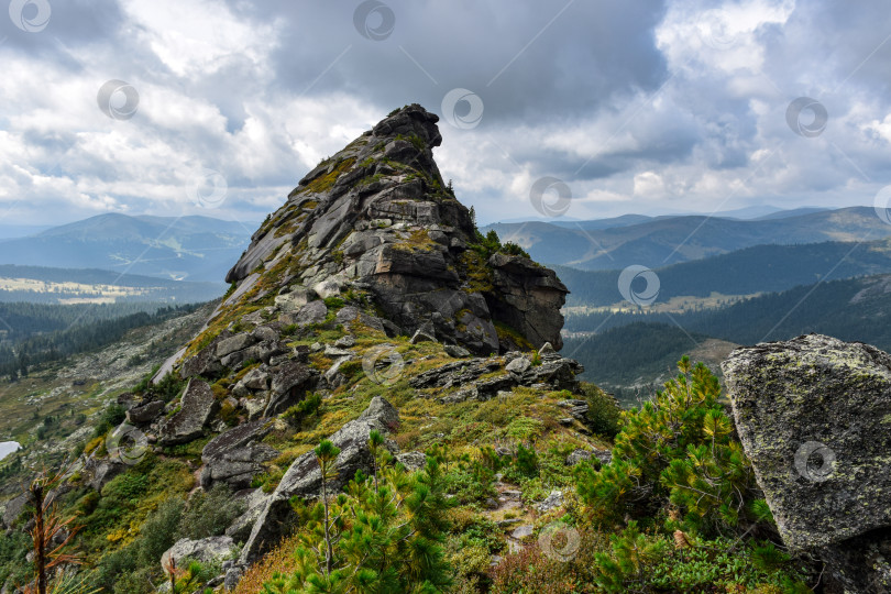 Скачать Горный пейзаж фотосток Ozero