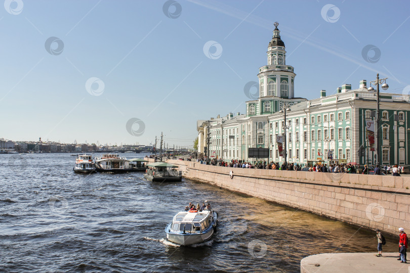 Скачать Здание Кунсткамеры и музея антропологии. фотосток Ozero