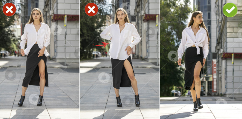 Скачать Портрет молодой красивой девушки фотосток Ozero