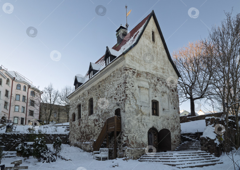 Скачать Поместье Бюргерсов, средневековое здание. фотосток Ozero