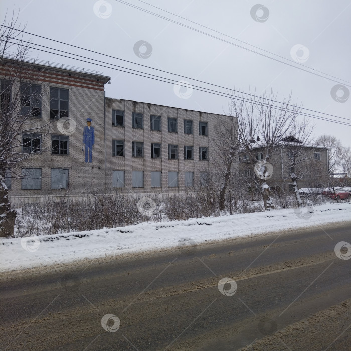 Скачать Бывшее профессиональное училище. фотосток Ozero