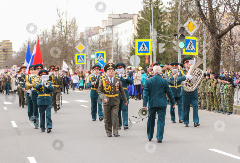 Скачать Группа военных музыкантов. фотосток Ozero