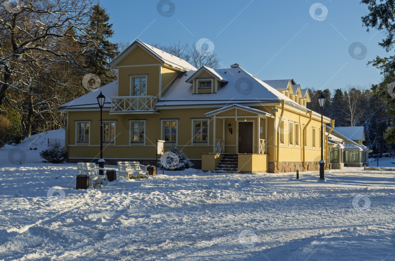 Скачать Здание теплицы фотосток Ozero