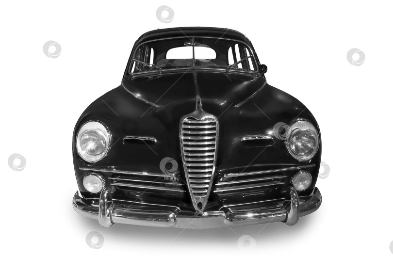 Скачать черный автомобиль изолирован фотосток Ozero