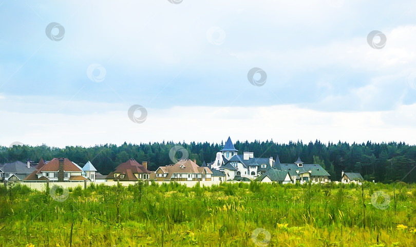 Скачать загородное поселение фотосток Ozero