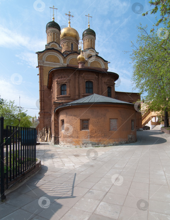 Скачать Кафедральный собор Знаменского монастыря, город Москва фотосток Ozero