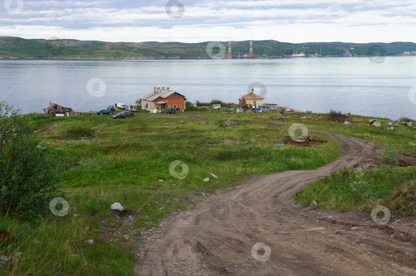 Скачать Дома у воды в станице Ретинская фотосток Ozero