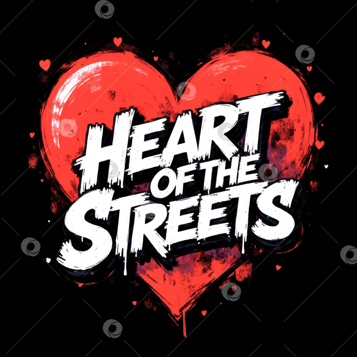 Скачать Heart of the Streets - это графический дизайн для видеоигры фотосток Ozero