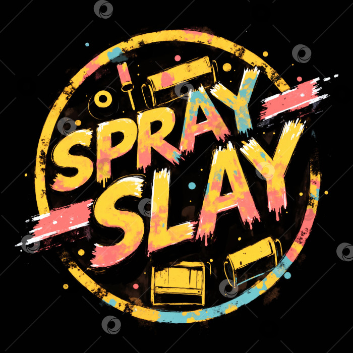 Скачать Spray Slay - это красочный фотосток Ozero