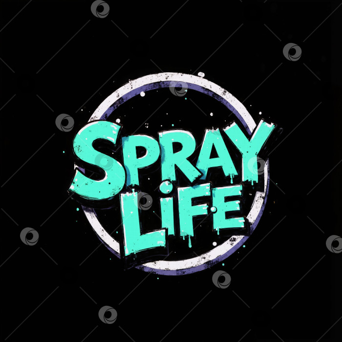 Скачать Spray life - это логотип для продукта или услуги фотосток Ozero