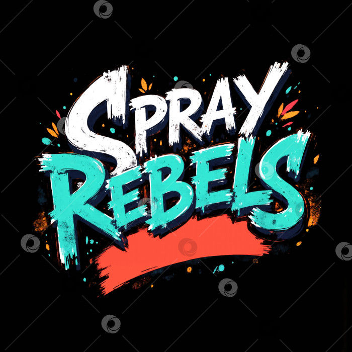 Скачать Spray Rebels - это смелый и красочный дизайн, который передает ощущение бунтарства фотосток Ozero