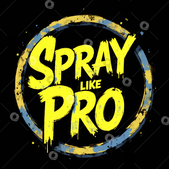 Скачать Spray like pro - это логотип компании, занимающейся аэрозольной покраской фотосток Ozero