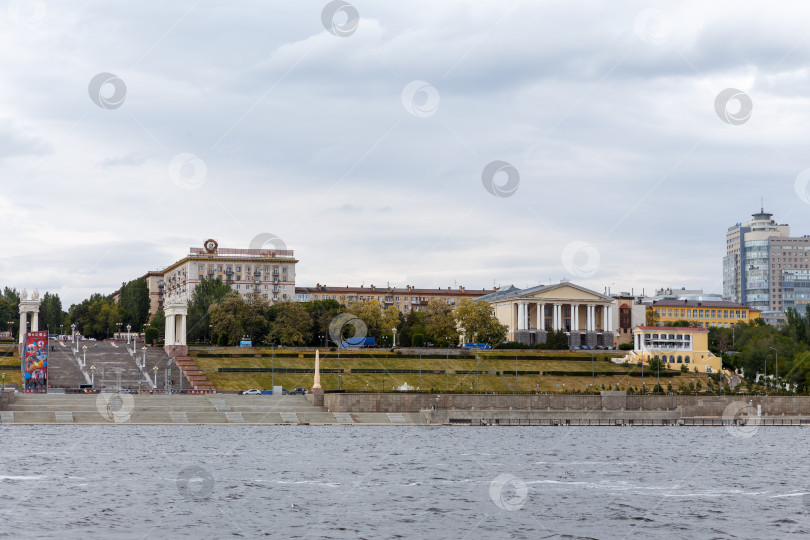 Скачать Волгоград, Россия - мая 15, 2024- Волгоградский музыкальный театр фотосток Ozero