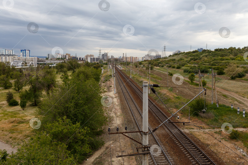 Скачать Железнодорожные пути фотосток Ozero