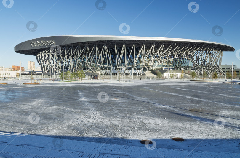 Скачать Арена - это современный хоккейный стадион фотосток Ozero