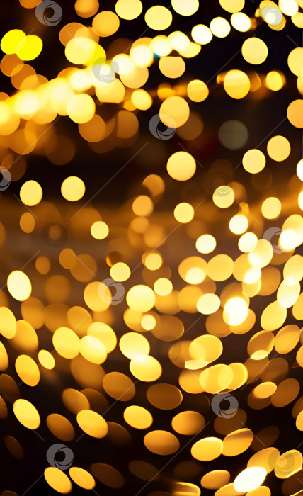 Скачать Праздничная абстрактная рождественская текстура, золотистые частицы боке и блики на темном фоне. Гранжевый фон с блестящими огнями, расфокусированный абстрактный фон с мерцающими огнями с золотым блеском фотосток Ozero