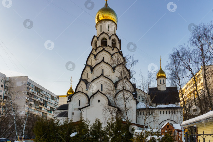 Скачать Храм Новомученников и исповедников Российских в Строгино фотосток Ozero