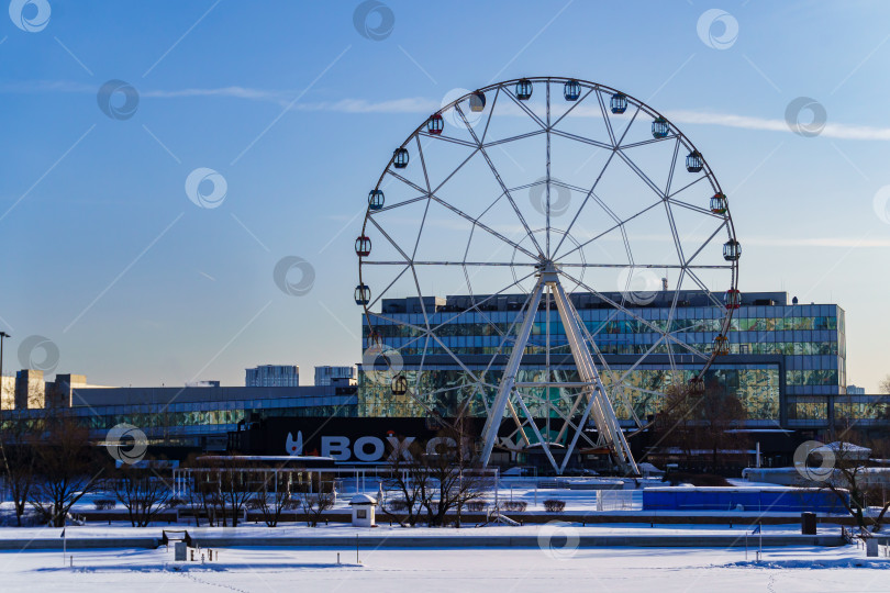 Скачать Колесо обозрения. Красногорск фотосток Ozero