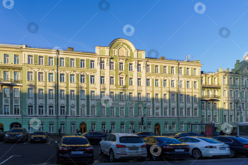 Скачать Городской пейзаж. Москва фотосток Ozero
