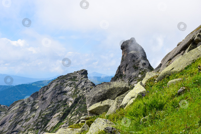 Скачать Горный пейзаж фотосток Ozero