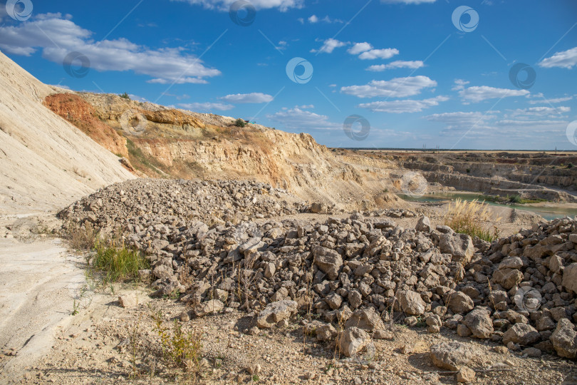 Скачать Падовский карьер в Самарской области, Россия фотосток Ozero