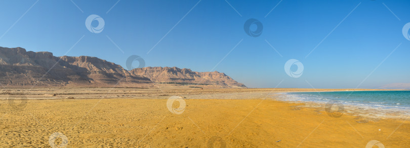 Скачать Панорама Мертвого моря и Иудейской пустыни. фотосток Ozero