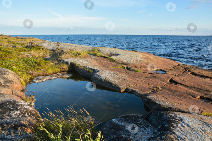 Скачать Побережье Белого моря. фотосток Ozero