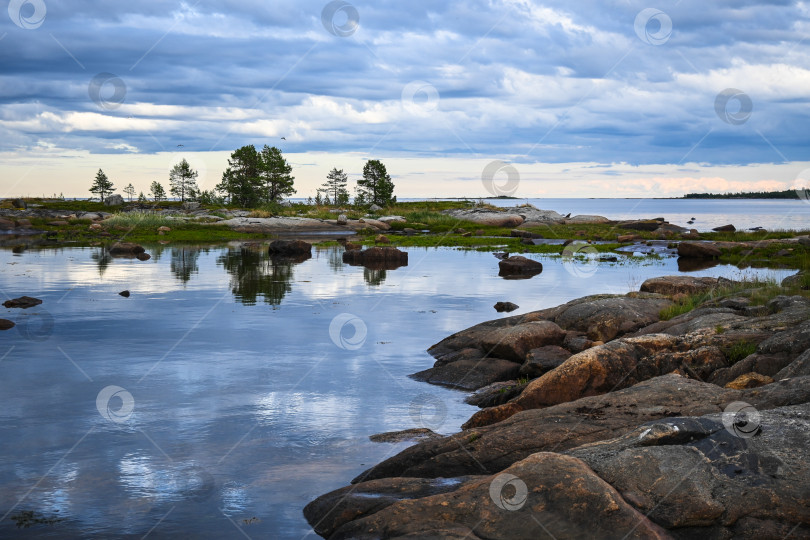 Скачать Побережье Белого моря. фотосток Ozero
