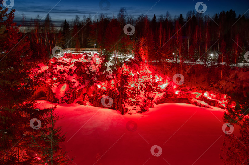 Скачать Горный парк Рускеала фотосток Ozero