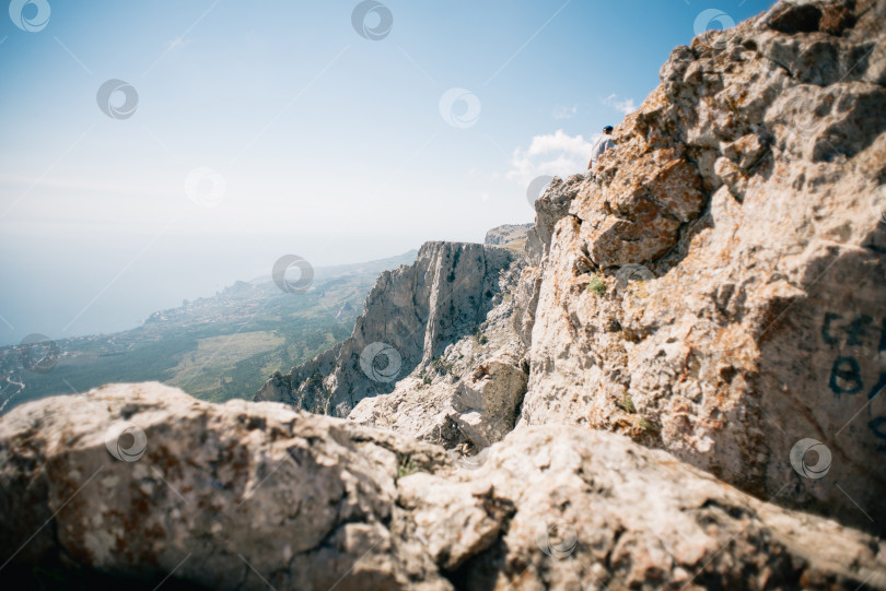 Скачать Скалы Ай-Петри в Крымских горах. Россия. фотосток Ozero