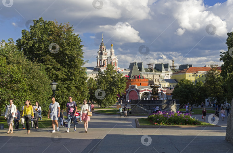 Скачать Театральная площадь. Москва, Россия. фотосток Ozero