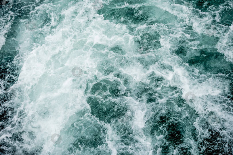 Скачать Текстура брызг морской воды, Волны на поверхности океана, Фоновый рисунок с рисунком фотосток Ozero