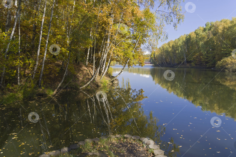 Скачать Прекрасный осенний пейзаж фотосток Ozero