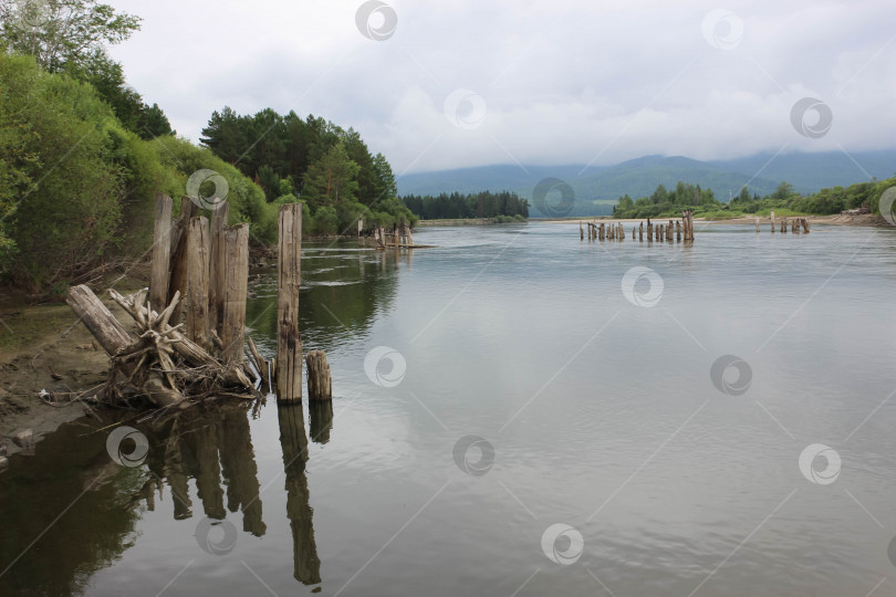 Скачать Речной пейзаж фотосток Ozero