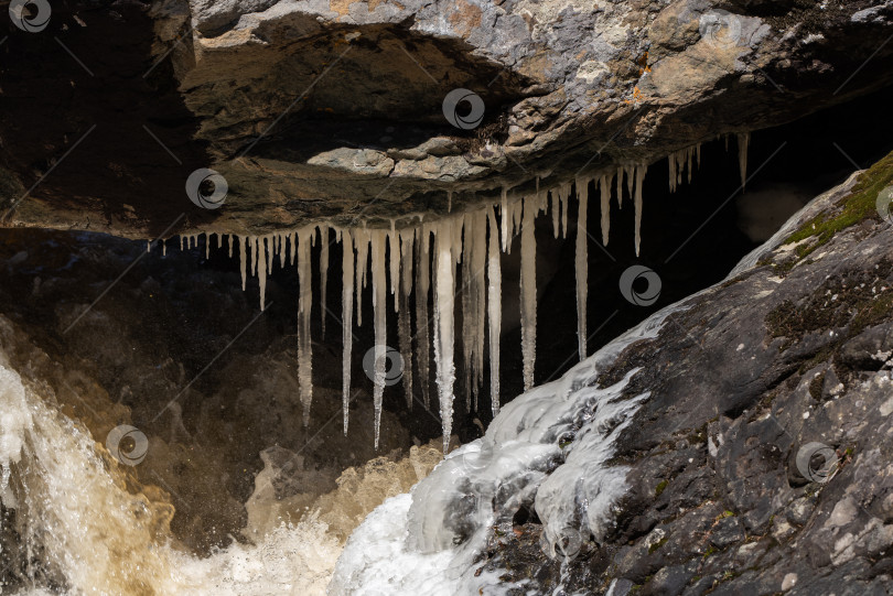 Скачать Красивые сосульки фотосток Ozero