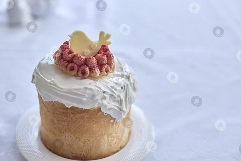 Скачать Весенний Пасхальный Кулич представляет собой Божественную Вкусную Красоту фотосток Ozero