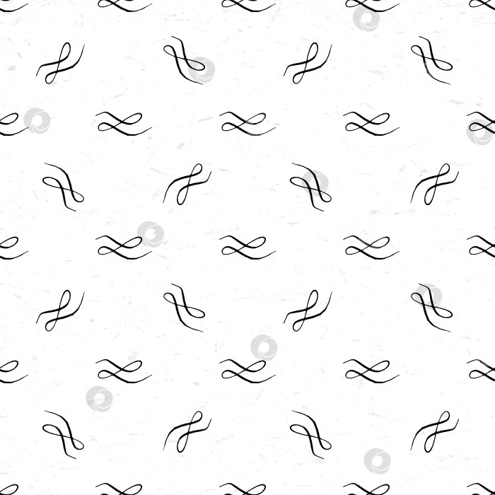 Скачать Бесшовный узор с каллиграфическими виньетками фотосток Ozero