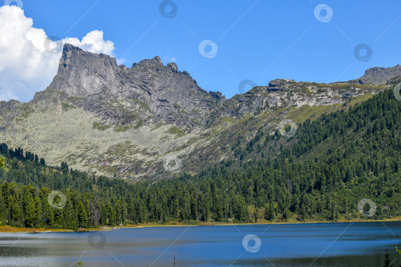 Скачать Горный пейзаж фотосток Ozero