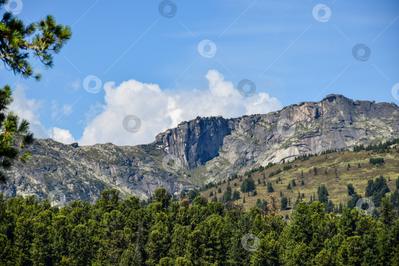 Скачать Горный пейзаж фотосток Ozero
