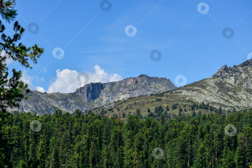 Скачать Горный пейзаж фотосток Ozero