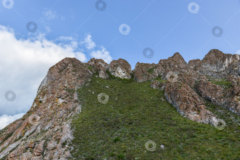 Скачать Горный пейзаж фотосток Ozero