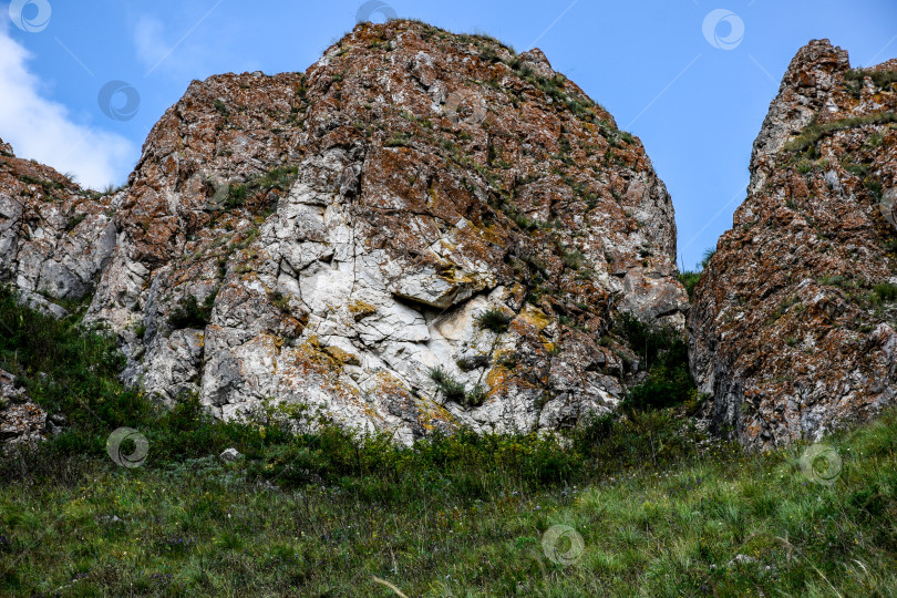Скачать Горный пейзаж фотосток Ozero
