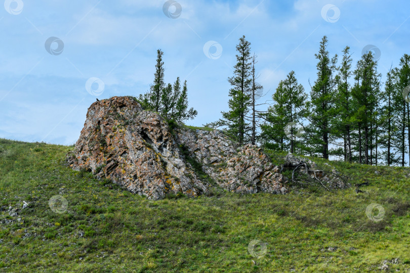 Скачать Горный пейзаж фотосток Ozero