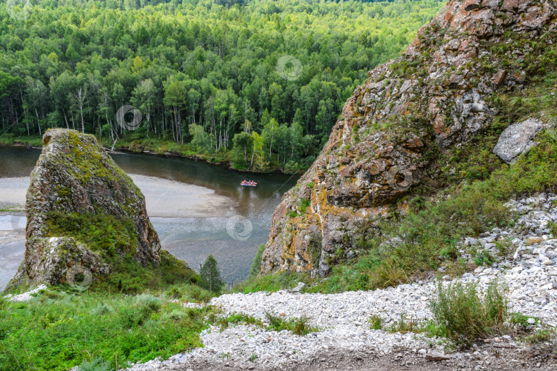 Скачать Горный пейзаж фотосток Ozero