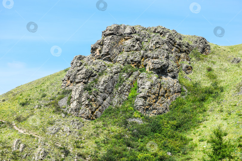 Скачать Горный пейзаж фотосток Ozero