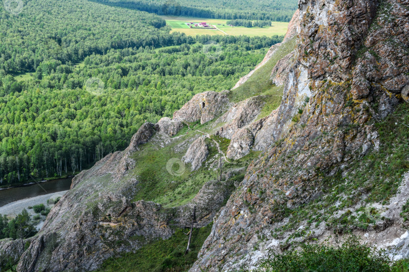 Скачать Горный пейзаж фотосток Ozero