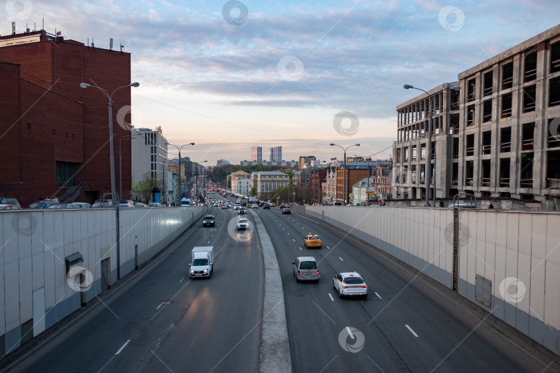 Скачать Транспорт российской столицы фотосток Ozero