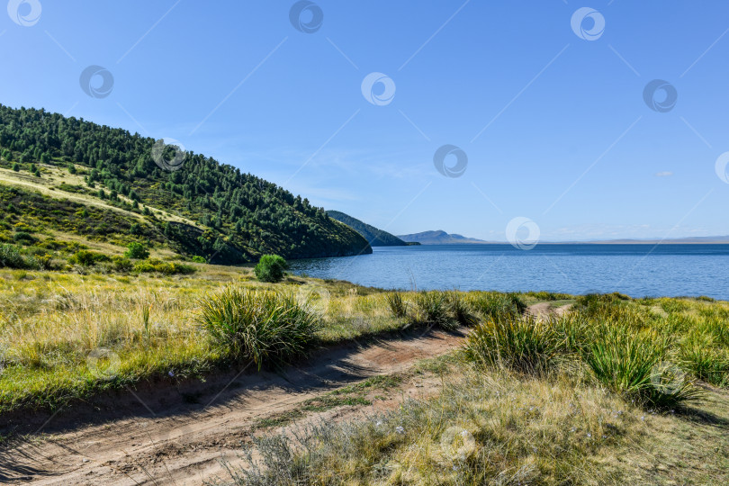 Скачать Горный пейзаж фотосток Ozero